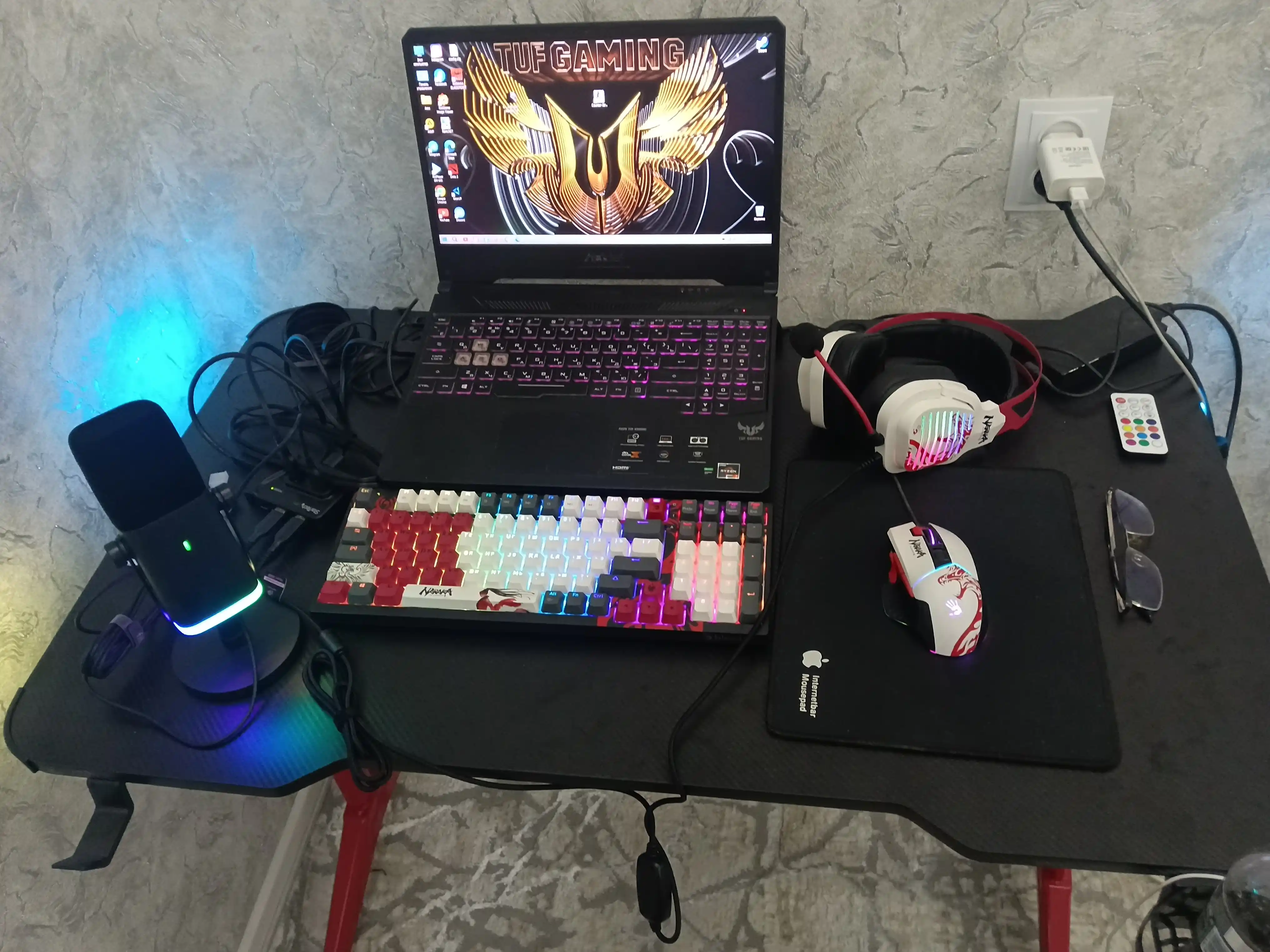 Bloody S98 Naraka — RGB mexanik gaming klaviatura, BLMS Red Plus, Hot-Swappable, 98 tugma