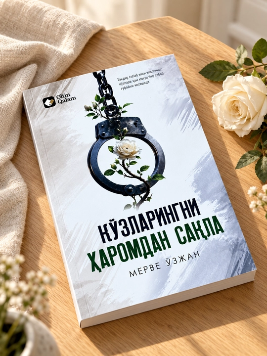 Книга «Кўзларингни ҳаромдан сақла» — Мерве Озджан, на узбекском языке, кириллица