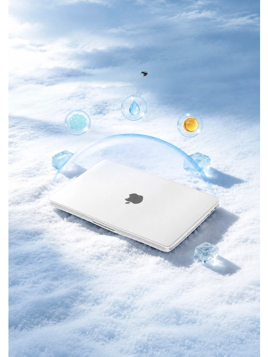 Чехол для Macbook Air / Pro 13.3 / 13.6 / 14.2 / 15.3 / 16.2, M1 / M2 / M3