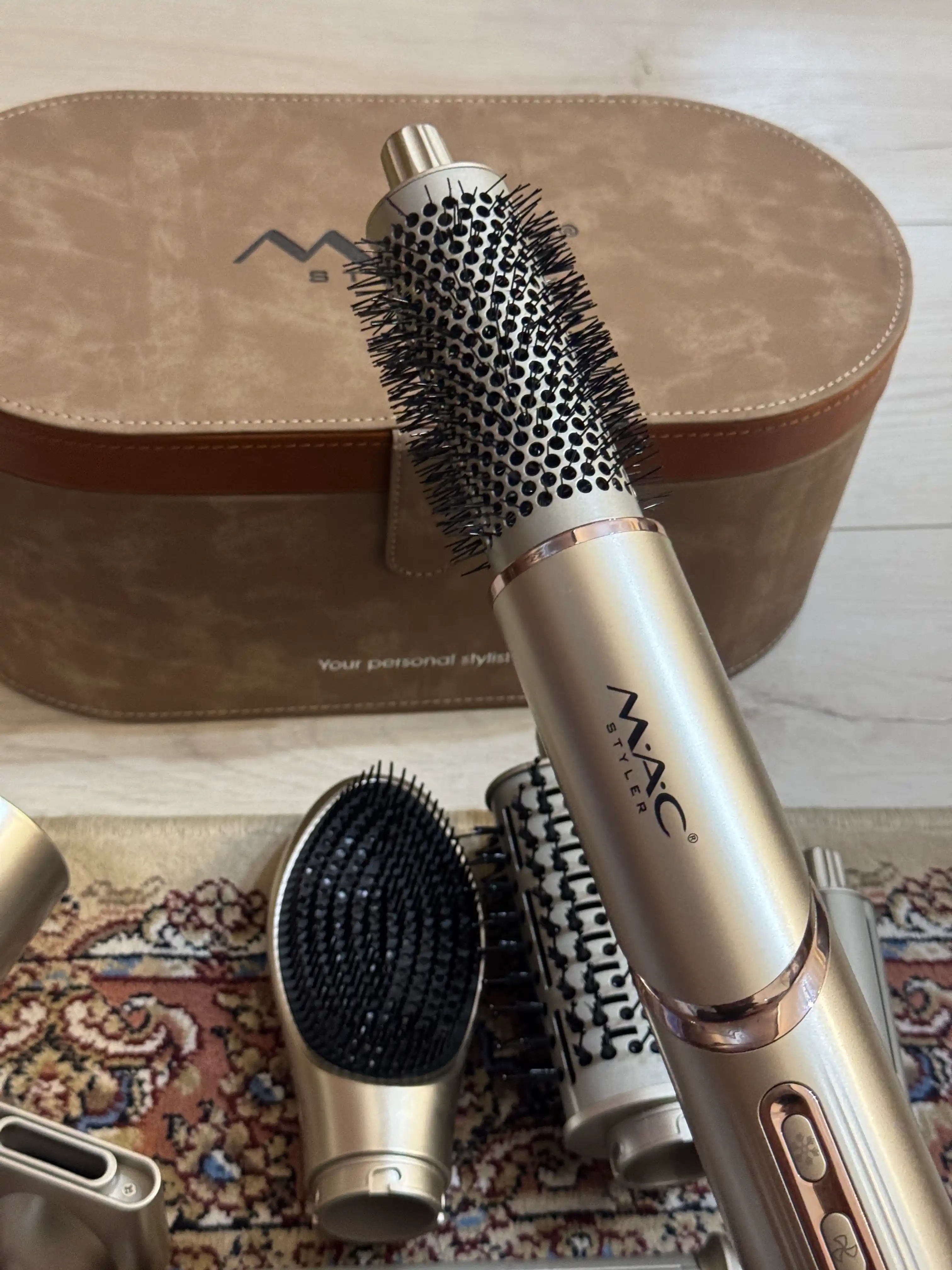 Фен для волос MAC styler MC-6767, 8 в 1, воздушная укладка и автоматическая плойка