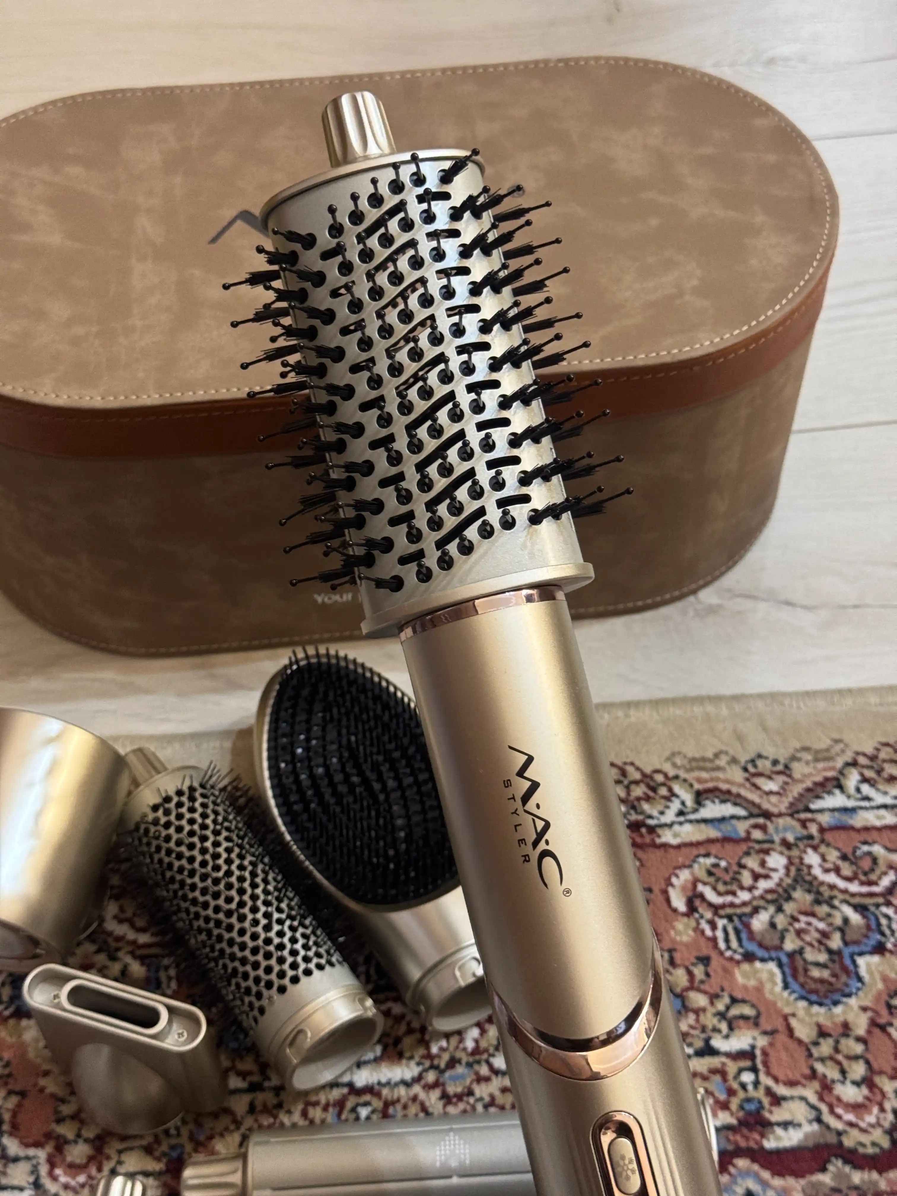 Фен для волос MAC styler MC-6767, 8 в 1, воздушная укладка и автоматическая плойка