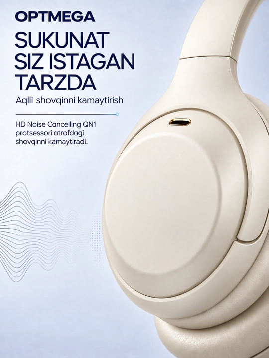 Simsiz quloqchin Bluetooth – to‘liq o‘lcham, mikrofonli, SD karta va radio C2235