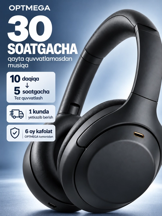 Simsiz quloqchin Bluetooth – to‘liq o‘lcham, mikrofonli, SD karta va radio C2235 - 