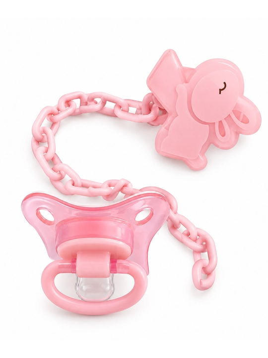 Zanjirli tutqichli silikon so‘rg‘ich Kiddo Store, 0+ oylik - 
