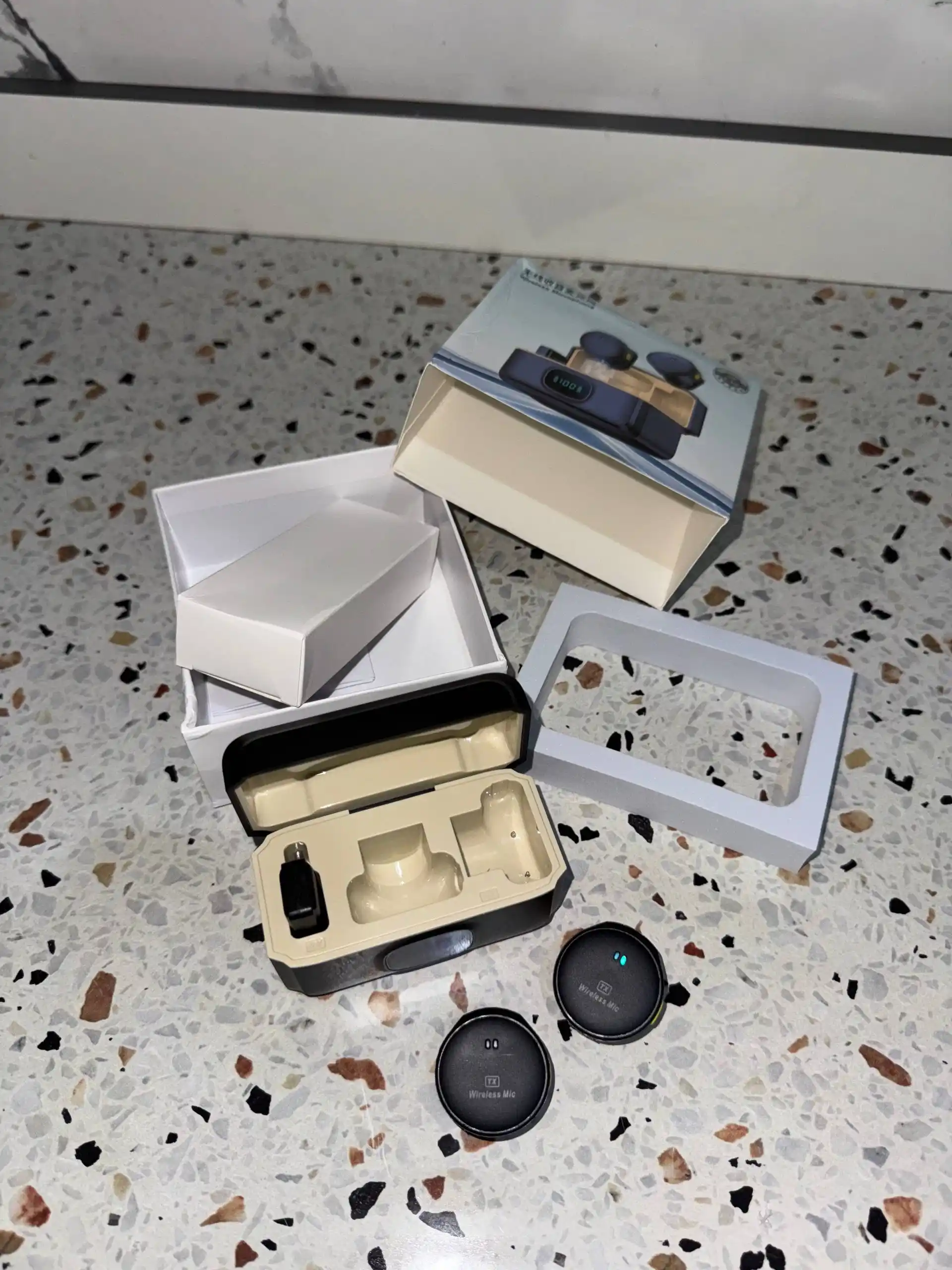 Mikrafon, mikrofon, mini mikrafon, simsiz mikrofon, petlichka, iphone va android uchun,anc