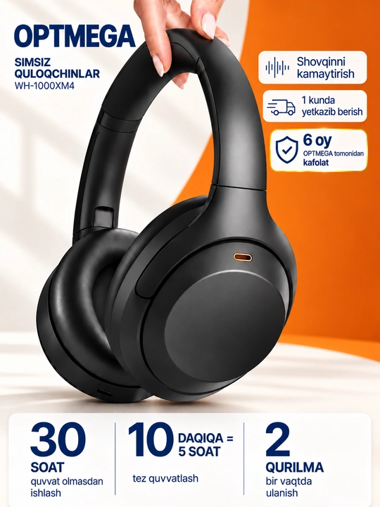 Беспроводные наушники Bluetooth – полноразмерные, с микрофоном, SD и радио C2235 - 