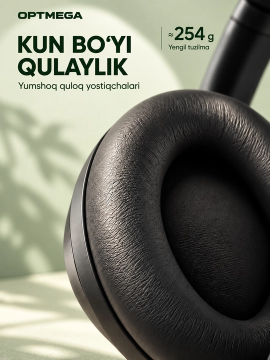 Simsiz quloqchin Bluetooth – to‘liq o‘lcham, mikrofonli, SD karta va radio C2235