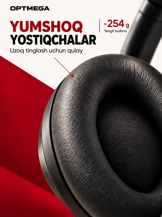 Simsiz quloqchin Bluetooth – to‘liq o‘lcham, mikrofonli, SD karta va radio C2235