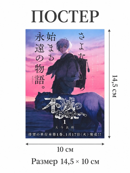Turli anime seriyalaridagi interyer posterlari, 14,5×10 sm, tanlash uchun 5 ta kolleksiya