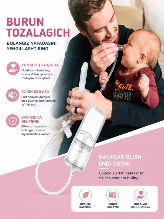 Bolalar burun aspiratori