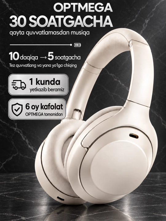 Беспроводные наушники Bluetooth – полноразмерные, с микрофоном, SD и радио C2235 - 