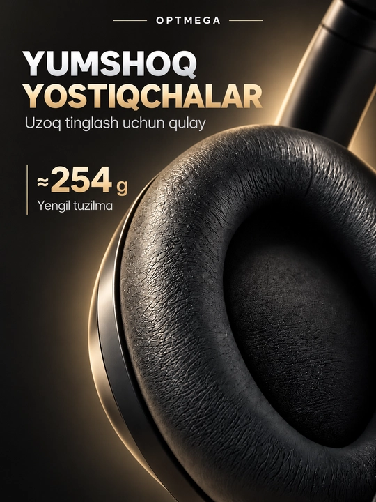 Simsiz quloqchin Bluetooth – to‘liq o‘lcham, mikrofonli, SD karta va radio C2235
