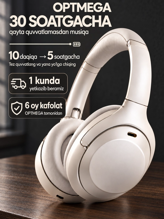 Беспроводные наушники Bluetooth – полноразмерные, с микрофоном, SD и радио C2235 - 