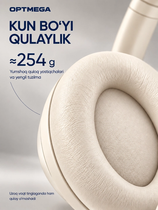 Simsiz quloqchin Bluetooth – to‘liq o‘lcham, mikrofonli, SD karta va radio C2235