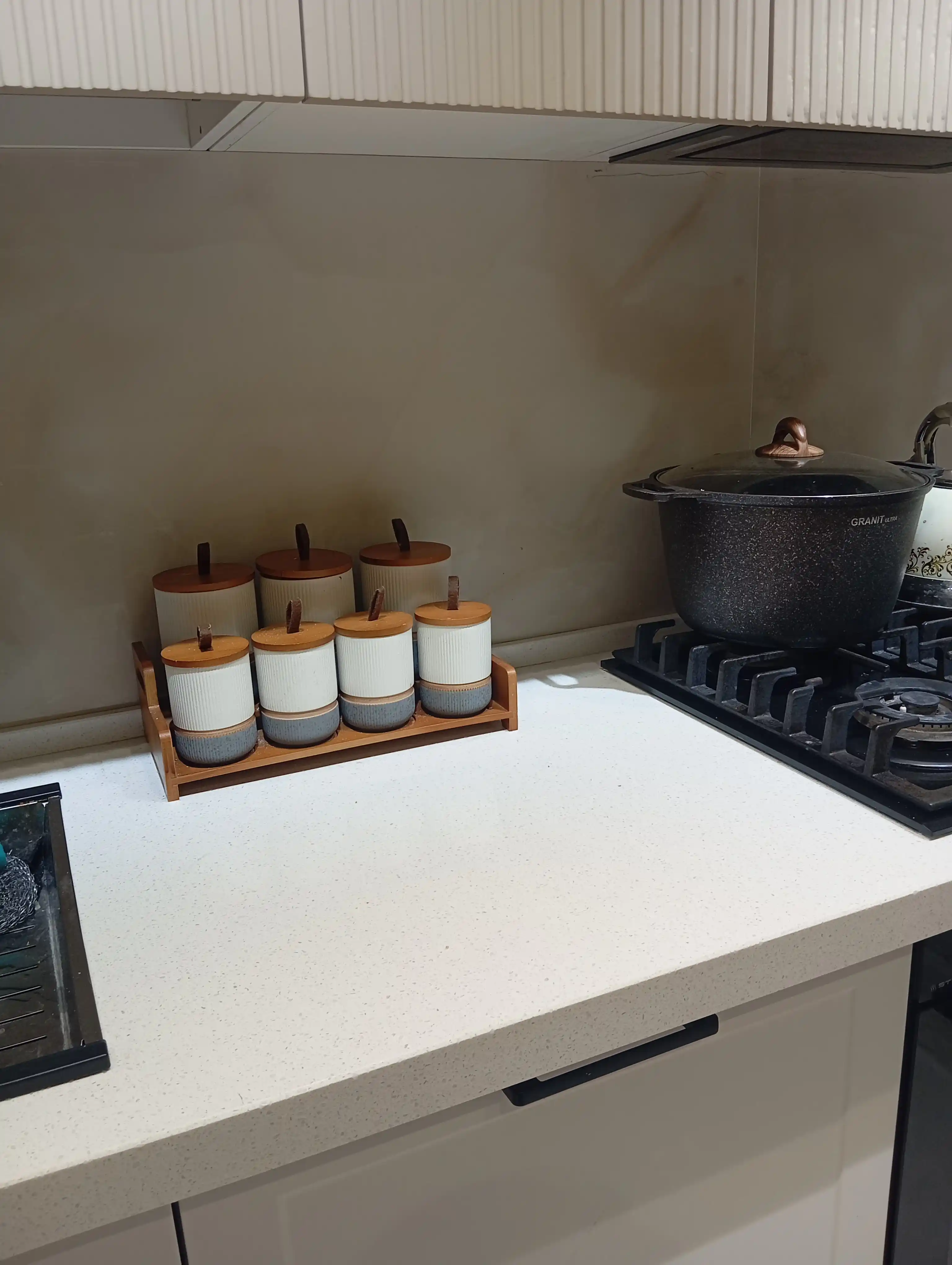Набор солонок 7 шт, ёмкости для соли и перца