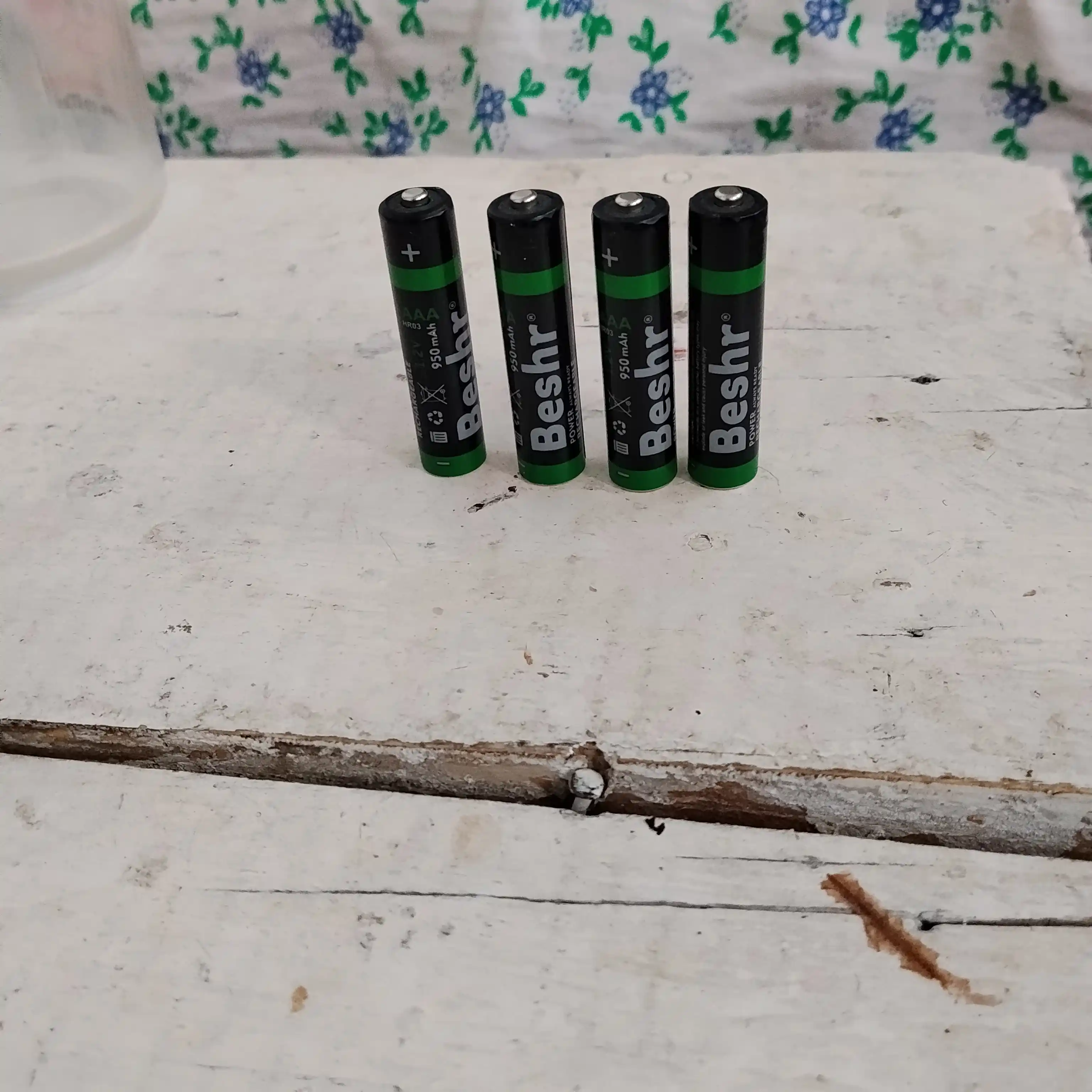 Аккумуляторные батарейки BESHR AAA, 2 шт, POWER ACCU RECHARGEABLE 950mAh, батарейка
