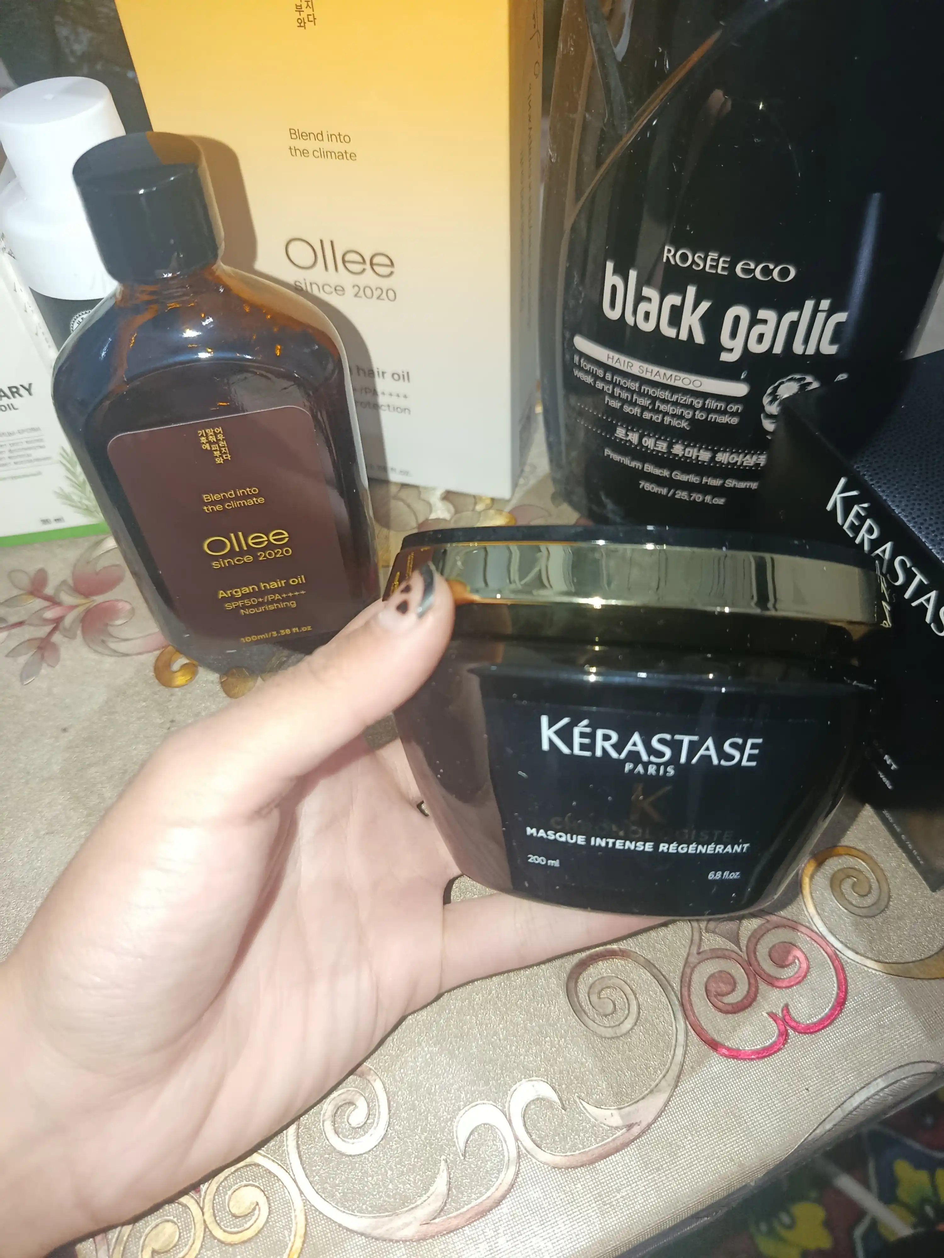 Шампунь с чёрным чесноком Rosee Eco Black Garlic Premium Hair Shampoo, 760 мл