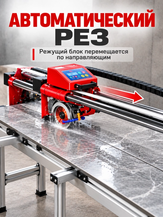 Avtomatik elektr plitka kesish stanogi — 2300 Vt