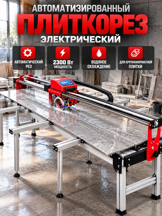 Avtomatik elektr plitka kesish stanogi — 2300 Vt