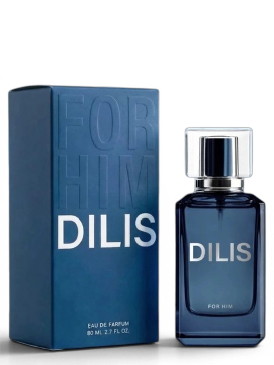 Dilis For Him Eau de Parfum Erkaklar uchun, 80 ml - 