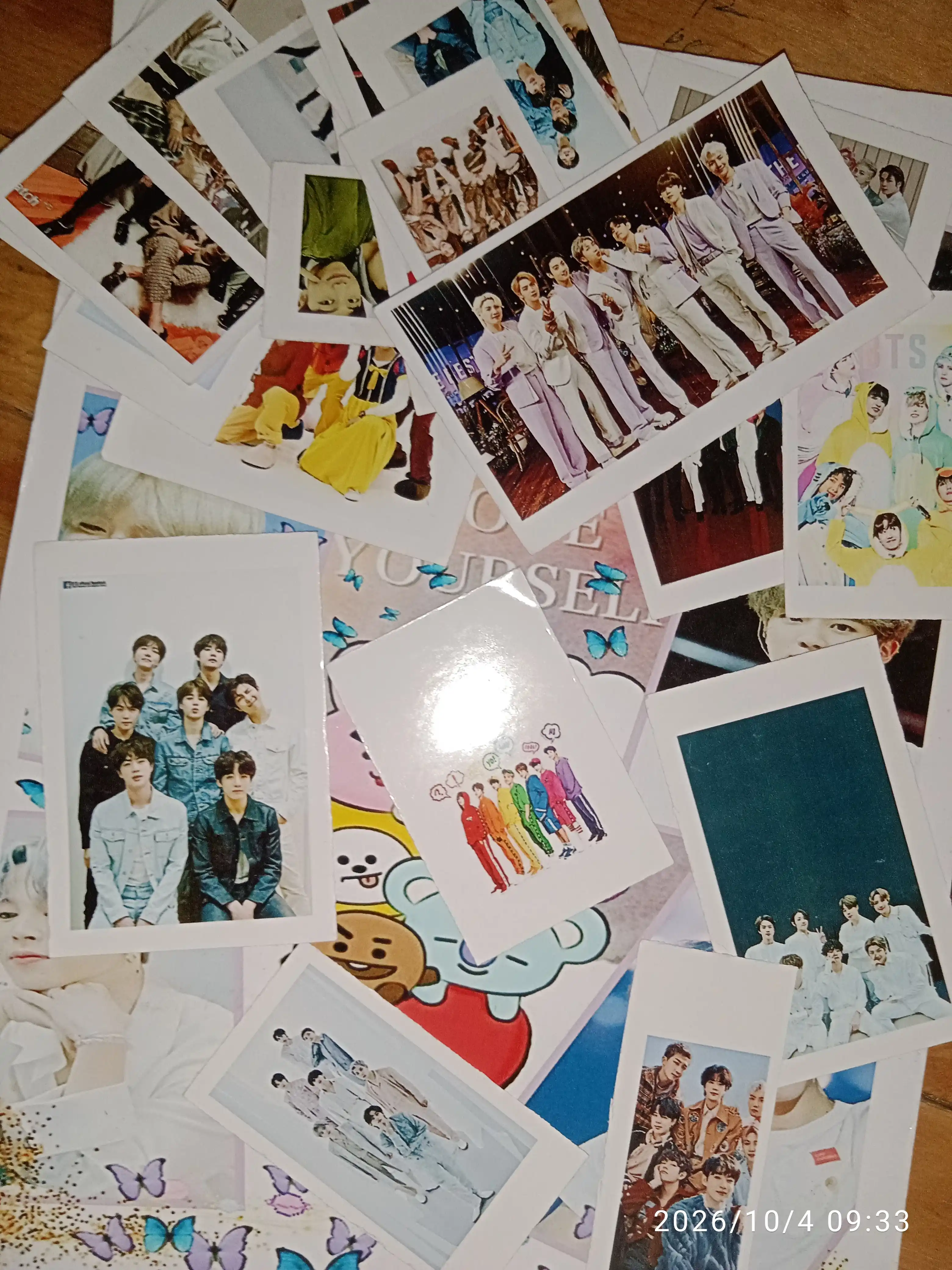 Stikerlar BTS K-pop, 30 dona