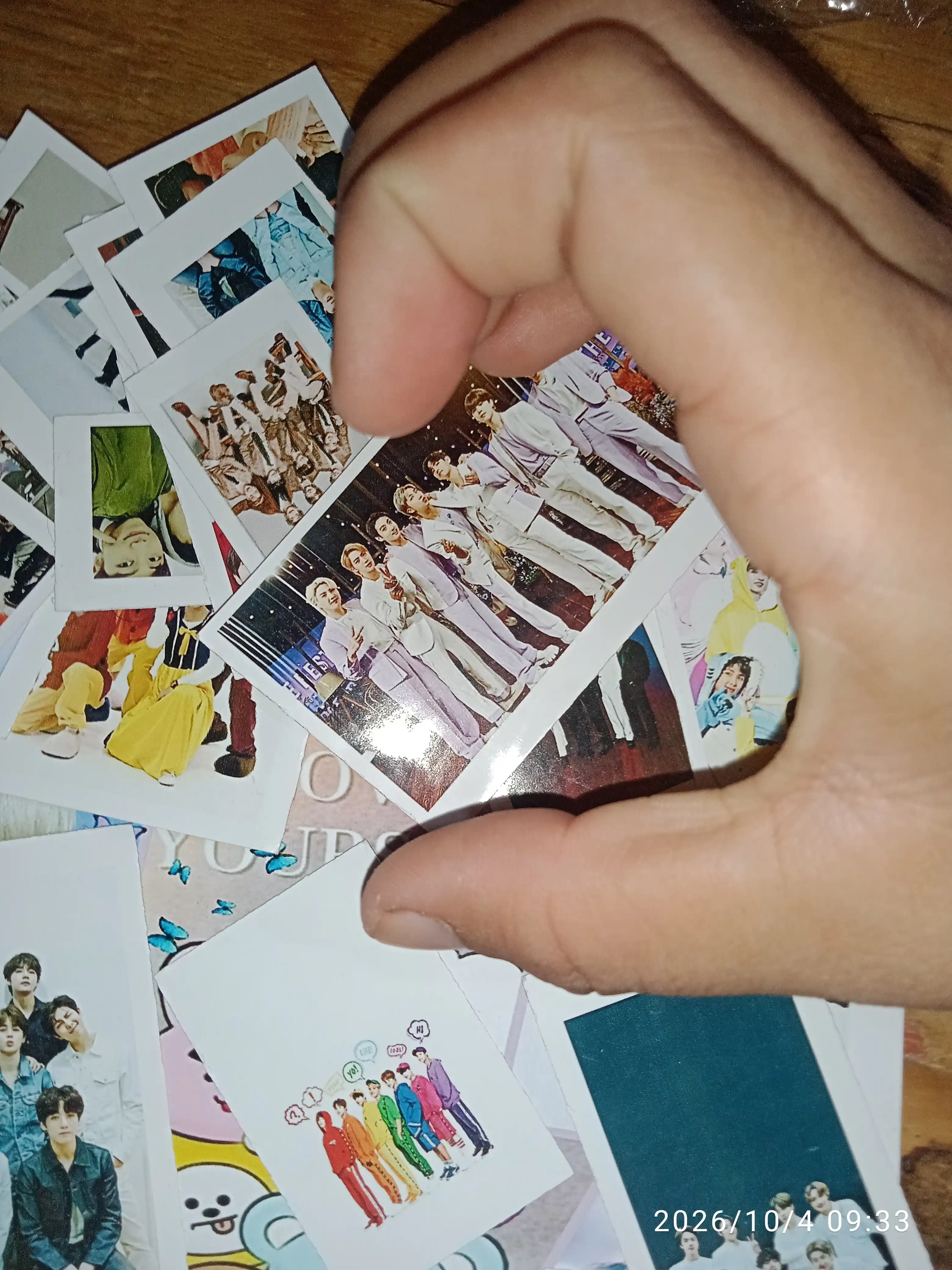 Stikerlar BTS K-pop, 30 dona