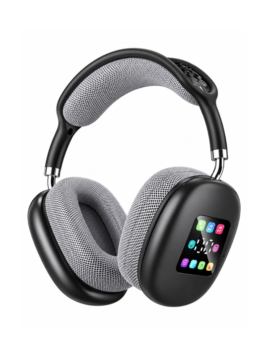 P-908BT simsiz quloqchin, Bluetooth, ekranli, 40 mm dinamik, yumshoq yostiqchali
