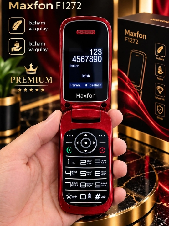 Maxfon F1272 legushka telefoni