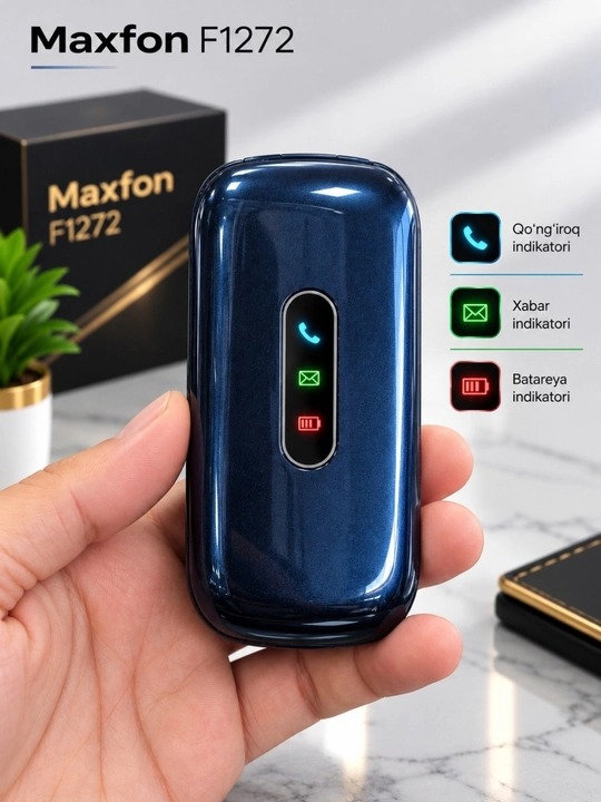 Maxfon F1272 legushka telefoni