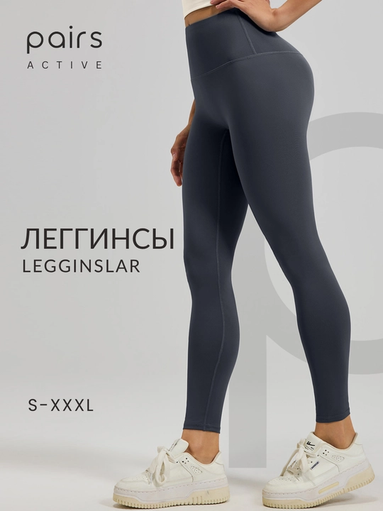 Ayollar uchun sport legginslari, yuqori belli fitnes va mashg‘ulot losinasi - 