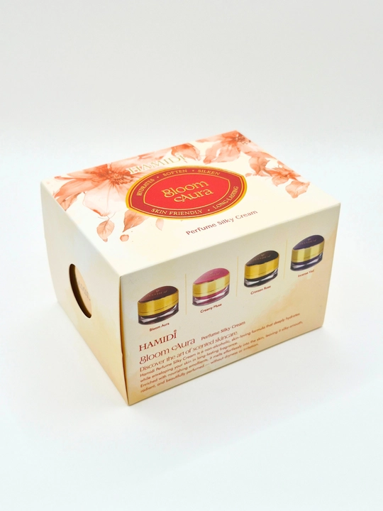 HAMIDI Bloom Aura parfyumeriya kremi, tana uchun xushbo‘y ipakdek krem, 15 g