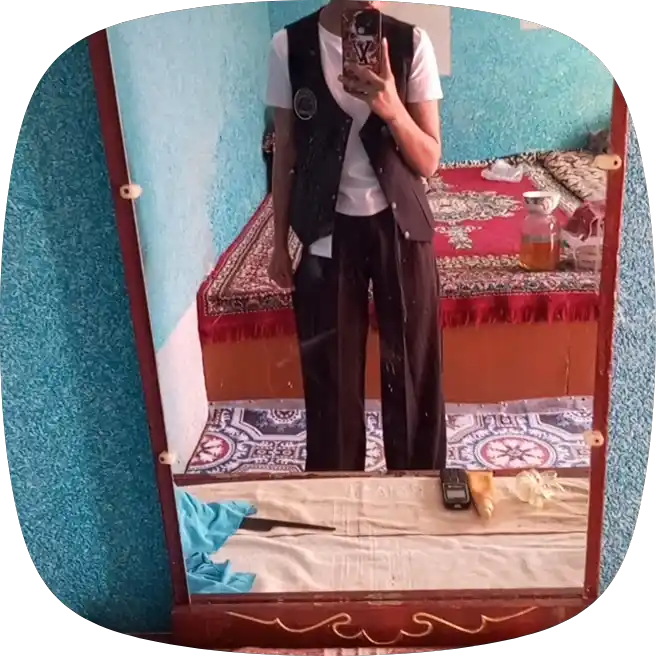 Ayollar kechki va ish kiyimlari uchun keng oyoqli shimlar