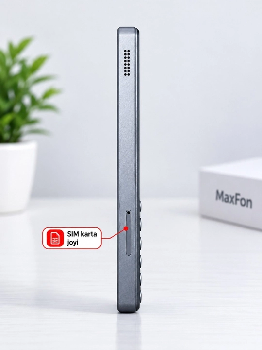 Maxfon S26 classic 1300 mAh batareka. avtozapis. gaplashganda ovoz o'zgartirish bor