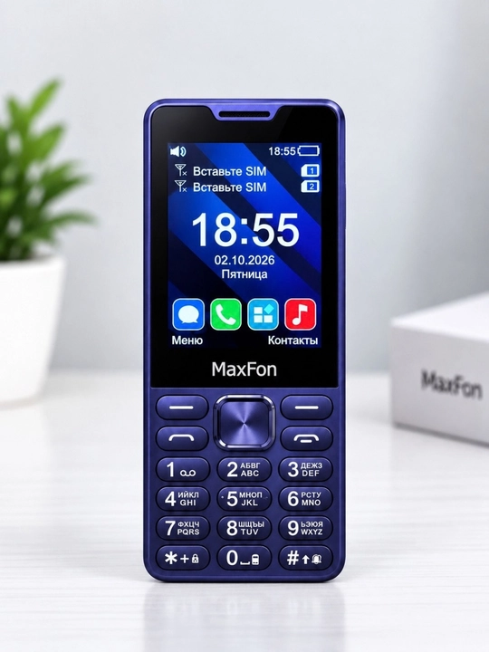 Maxfon S26 classic 1300 mAh batareka. avtozapis. gaplashganda ovoz o'zgartirish bor