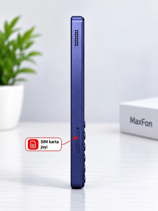 Maxfon S26 classic 1300 mAh batareka. avtozapis. gaplashganda ovoz o'zgartirish bor