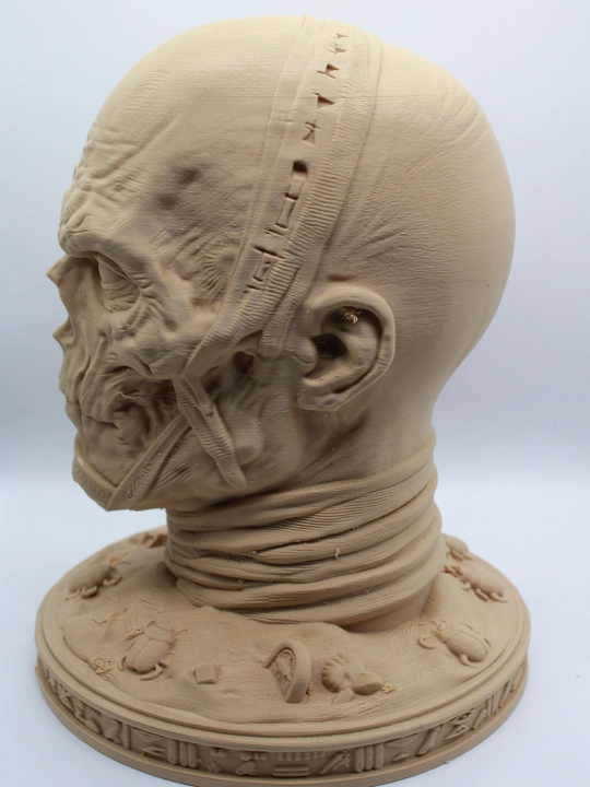 Подставка для наушников «Египетская Мумия» / 3D-держатель, сувенир для стола