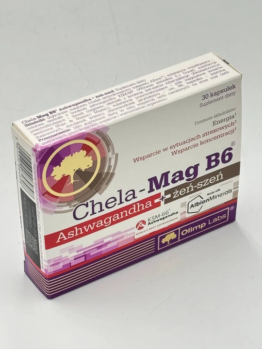 Olimp Chela-Mag B6 Forte, Магный с Ашвагандой 30sg