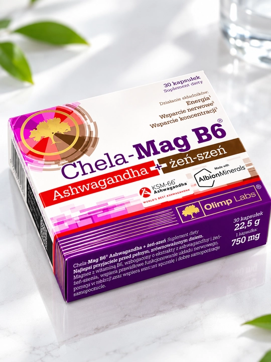 Olimp Chela-Mag B6 Forte, Магный с Ашвагандой 30sg