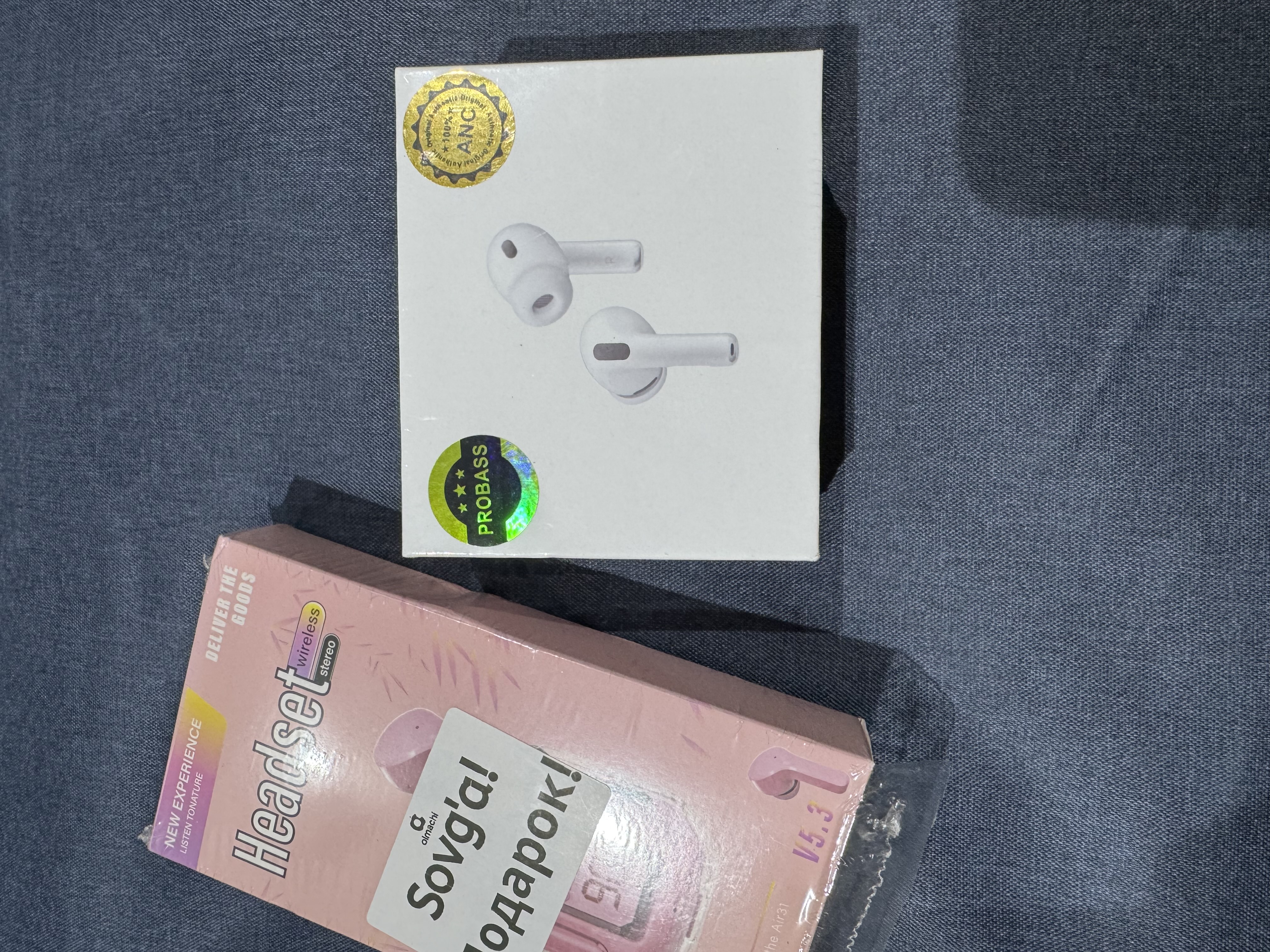 Simsiz quloqchinlar Pods Pro 3 ANC Premium, iPhone va Android uchun naushnik (+1ta sovg‘a)