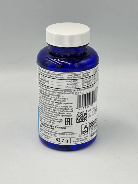 Olimp ZMA, Zinc Magnesium Vit b6 90sg
