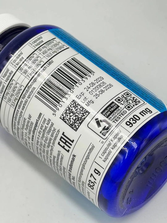 Olimp ZMA, Zinc Magnesium Vit b6 90sg