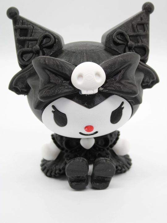 Фигурка Куроми (Kuromi) Sanrio / 3D-игрушка, сувенир для интерьера и стола - 