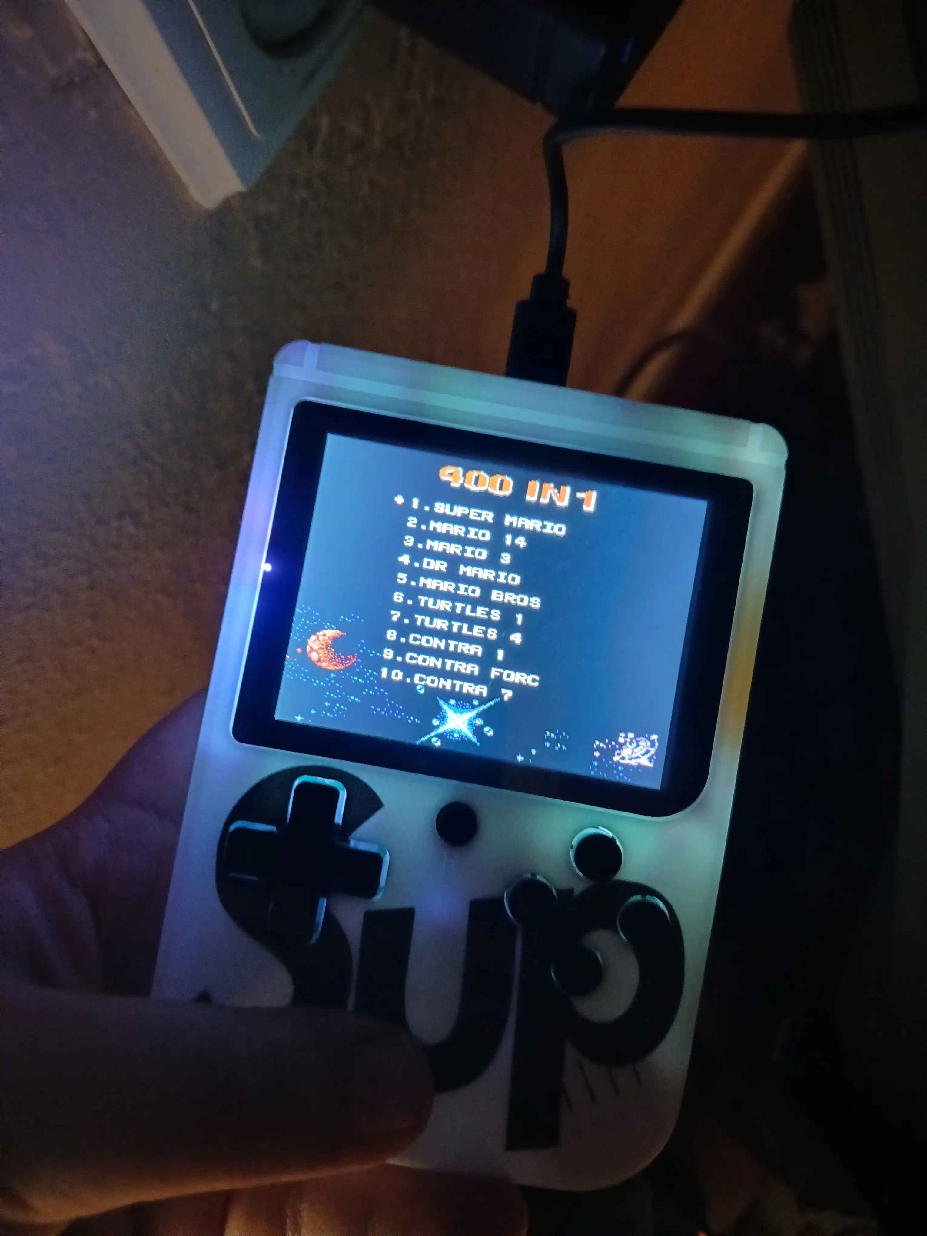 Tetris Retro o'yinlar pristavkasi Subgame, 400 ta 1 da