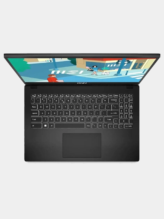 Ноутбук MSI Modern 14, Amd Ryzen 5 7430U (14" FHD IPS) 8GB RAM, SSD 512GB, Win 11, Face ID