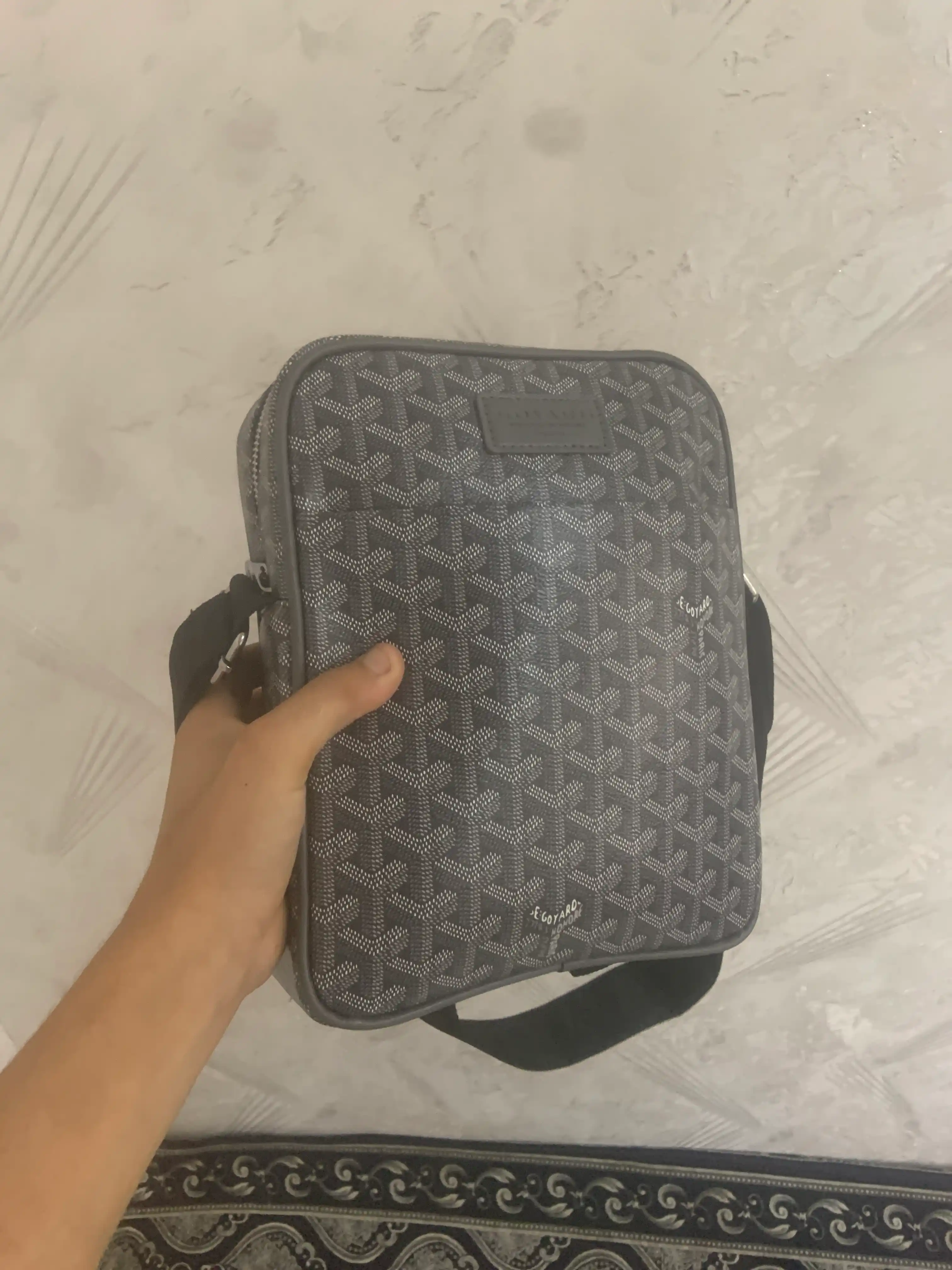 Мужская сумка через плечо, кросс-боди, в премиальном стиле Goyard