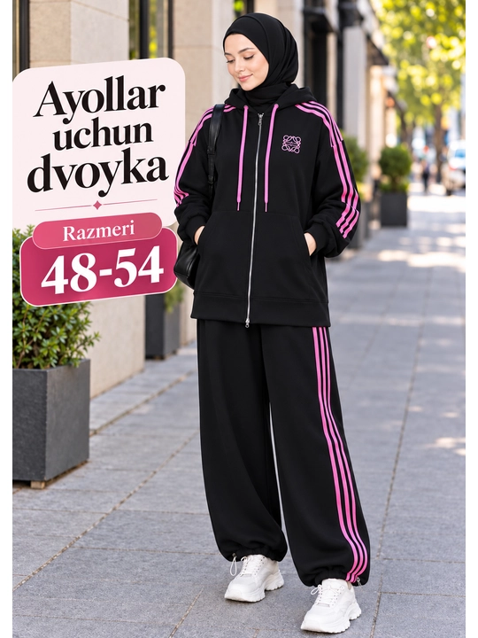 Ayollar va qizlar uchun kiyim to'plami - 