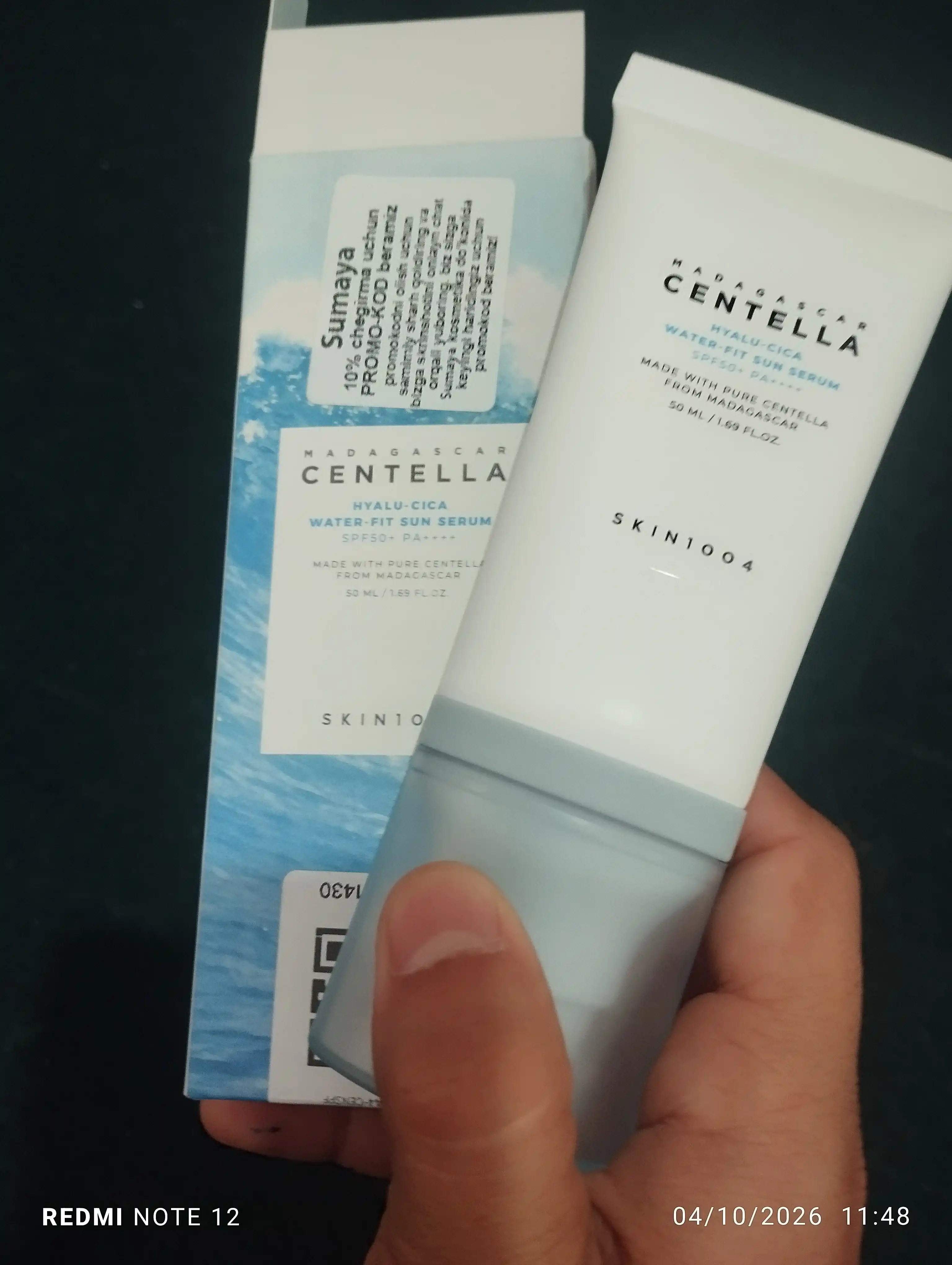 Madagascar SPF 50+ — легкий солнцезащитный крем с экстрактом центеллы, 50 мл