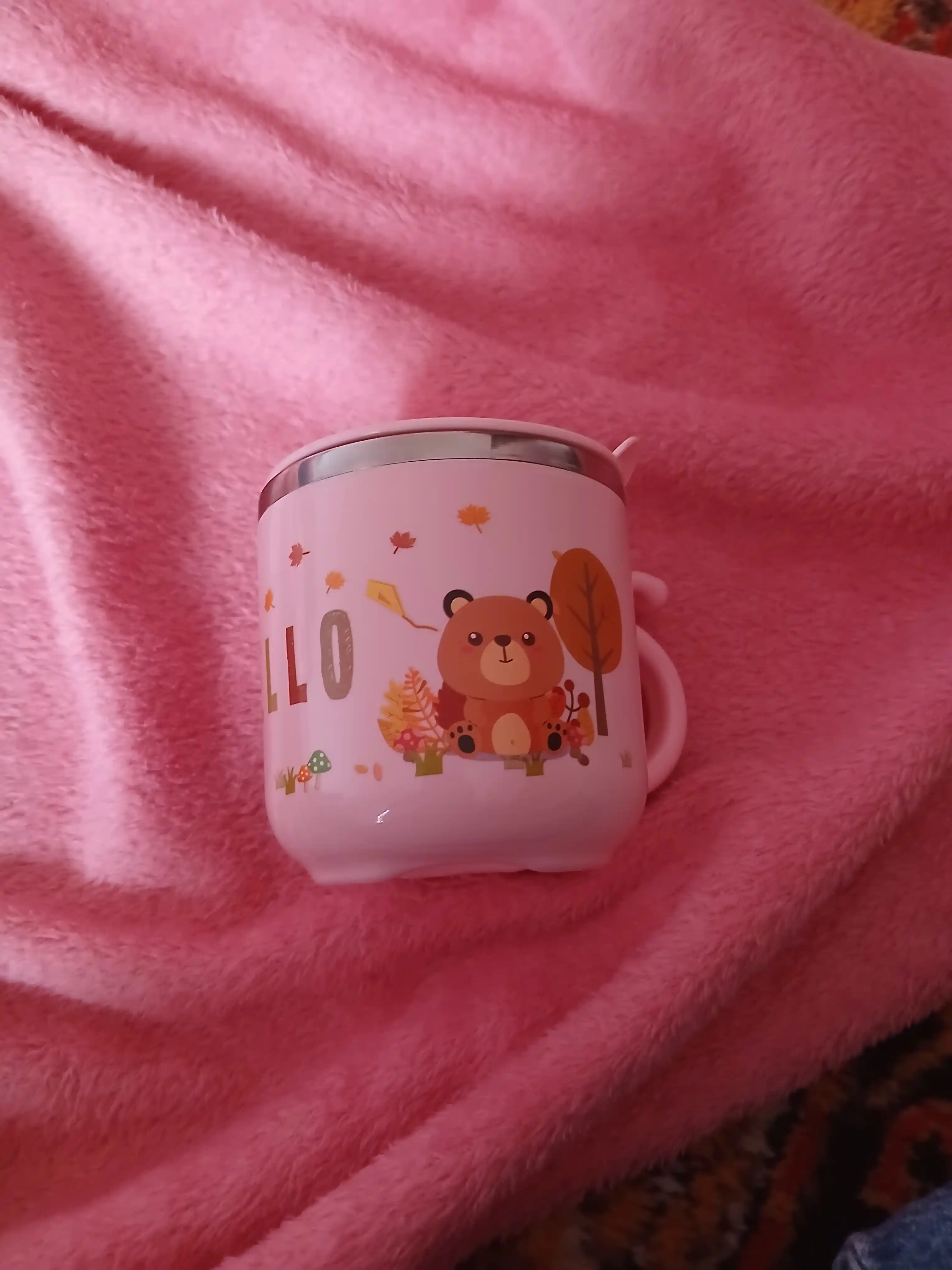 Bolalar uchun krujka, zanglamaydigan po‘lat, 300 ml