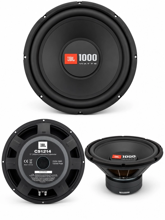 Сабвуфер JBL GT5-S12 1200 Вт, автомобильные колонки, буфер, акустическая система для авто