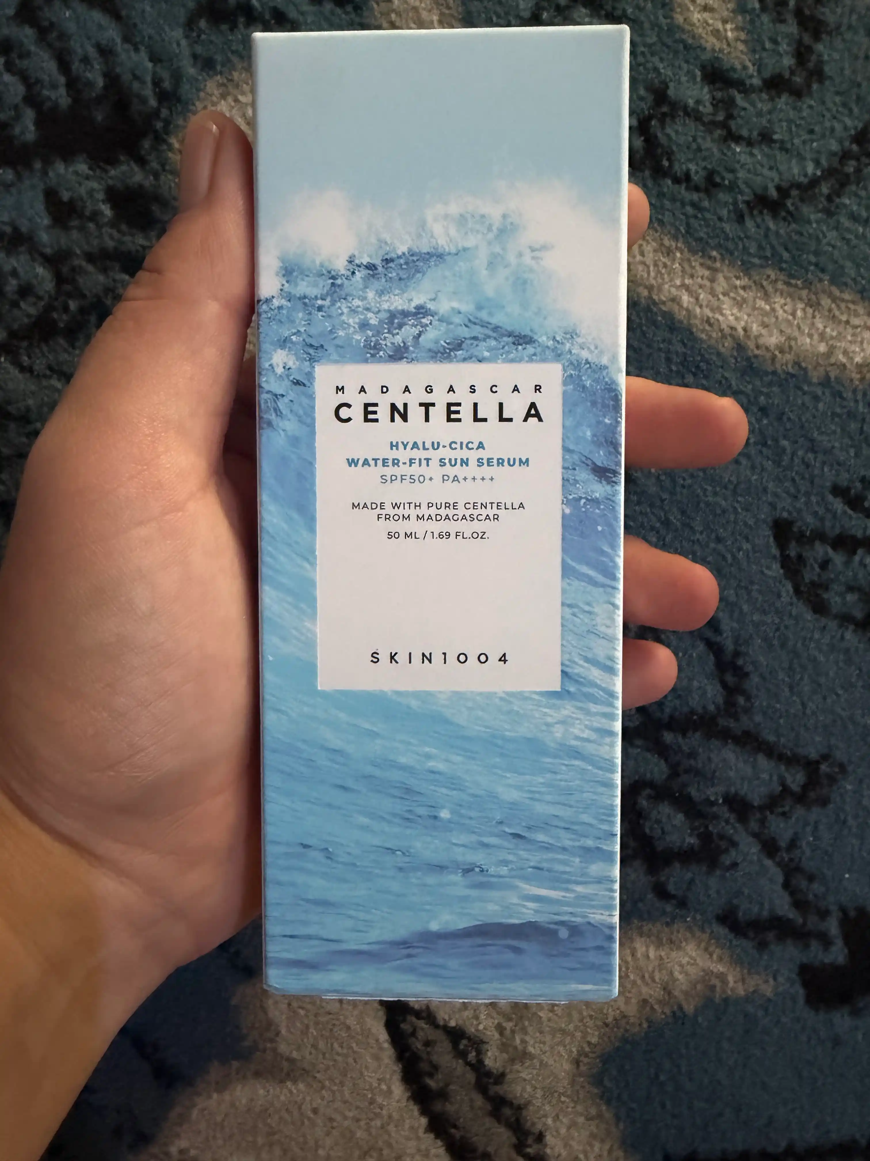 Quyoshdan krem SKIN1004 Madagascar Centella Hyalu-Cica Water-Fit SPF50/PA++++, 50 ml